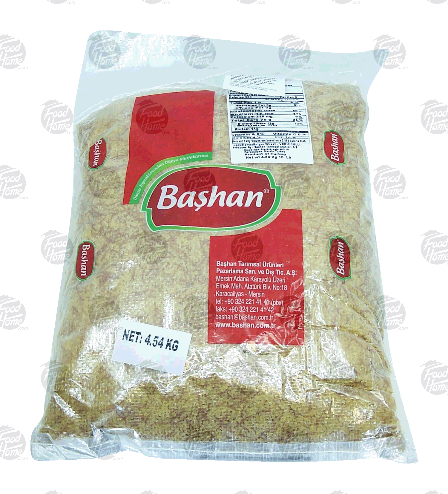 Bashan  bulgur wheat #2 with vermicelli Full-Size Picture